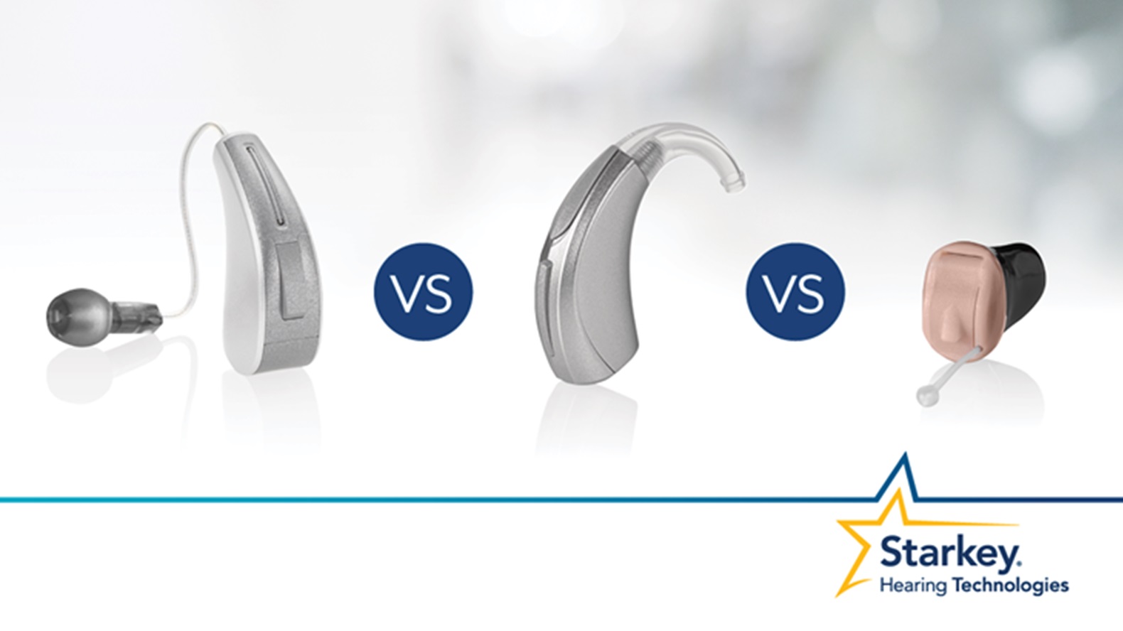 We compare the different types of hearing aid styles