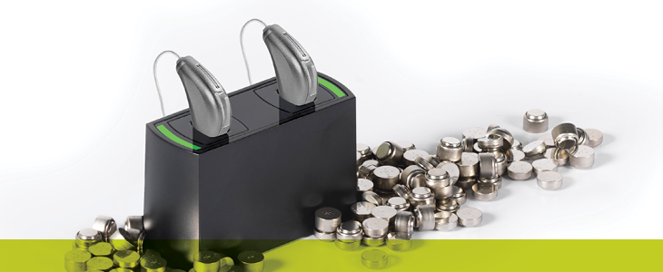 Hearing aids that don't require batteries. 